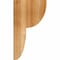 Ekena Millwork Crestline Rough Sawn Corbel, Western Red Cedar, 4"W x 10"D x 18"H COR04X10X18CRE00RWR - alternate 3